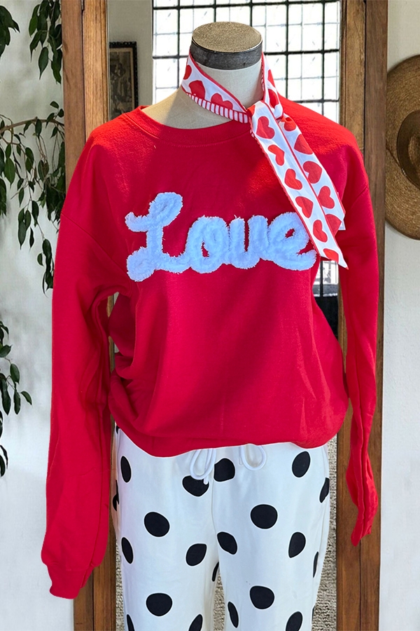 Valentine's Day Love Letter Sweatshirt