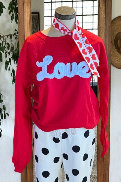 Valentine's Day Love Letter Sweatshirt