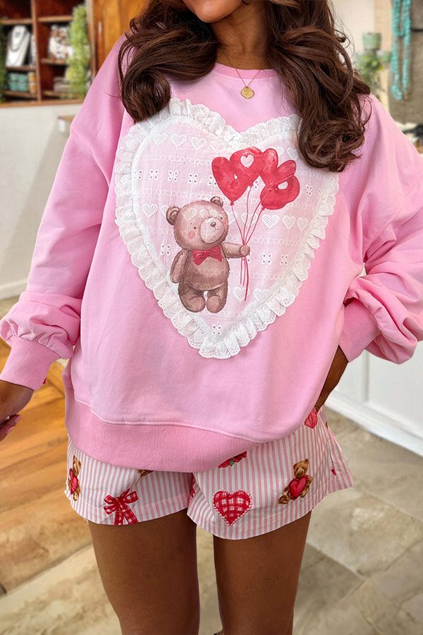 Beary Mine Pullover Sweatshirt