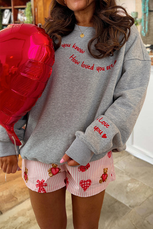 Valentine's Day Love You Sweatshirt