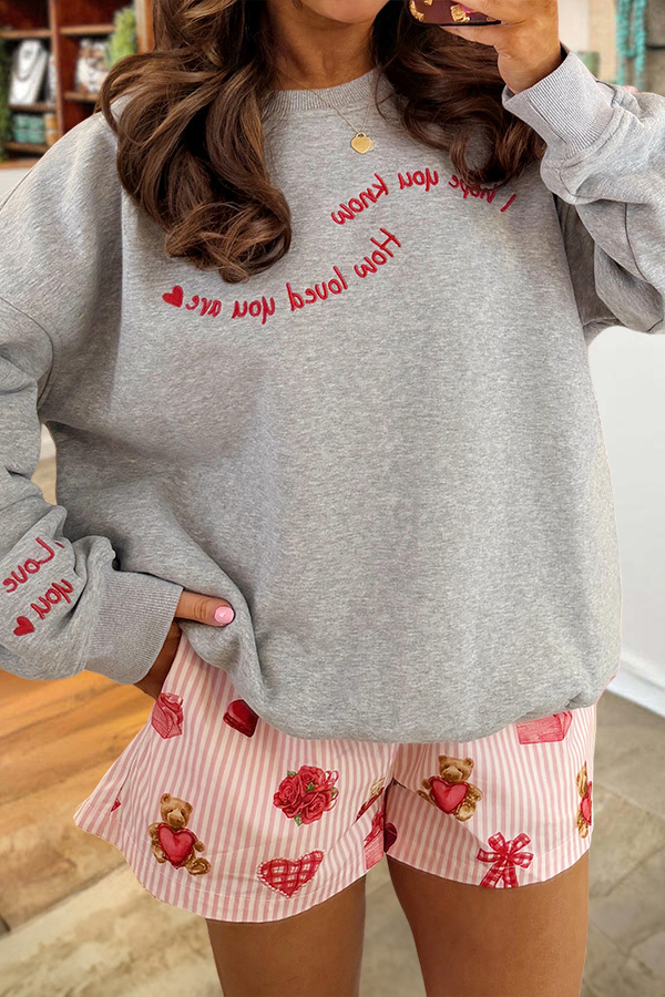 Valentine's Day Love You Sweatshirt