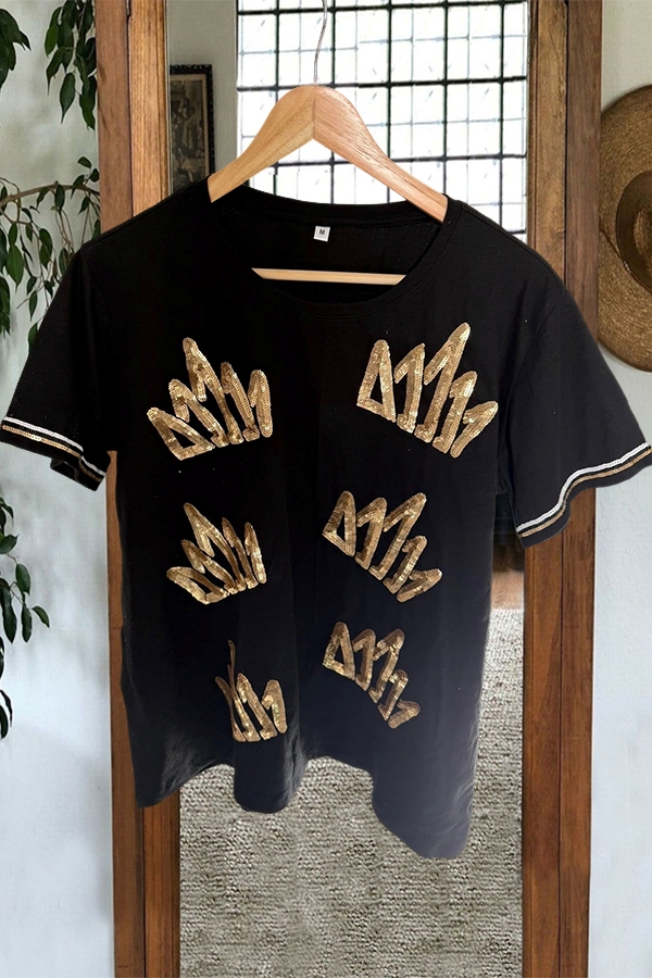 Gold Culture Color-Blocked T-Shirt