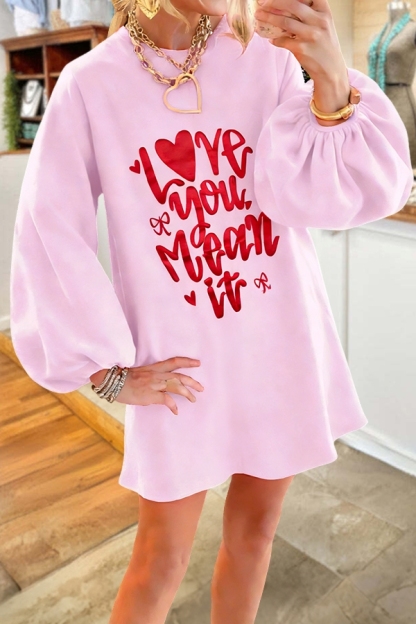 Valentine's Day Love You Mean It Dress
