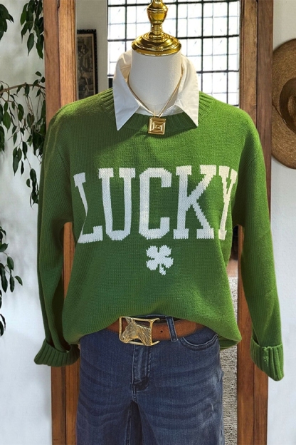 St. Patrick's Day Lucky Sweater
