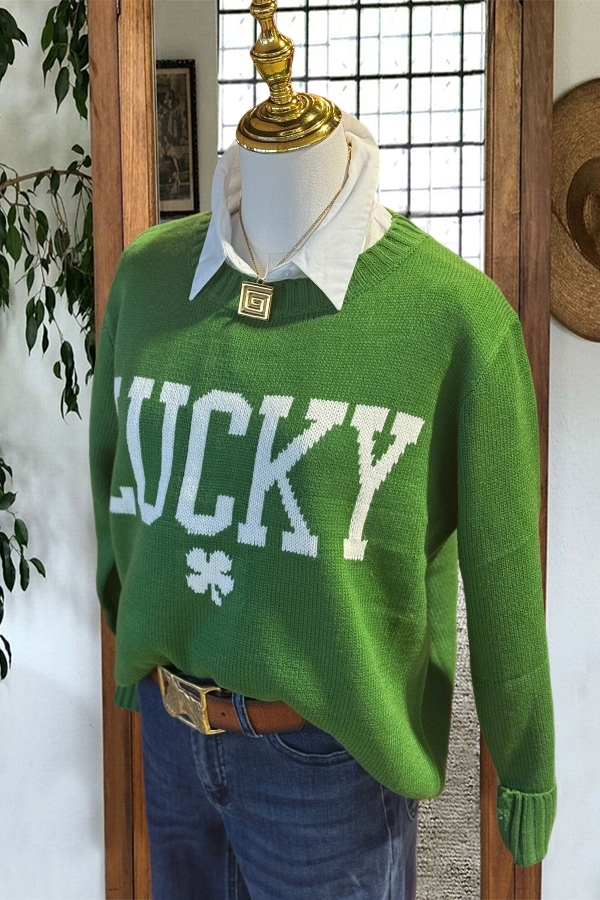St. Patrick's Day Lucky Sweater
