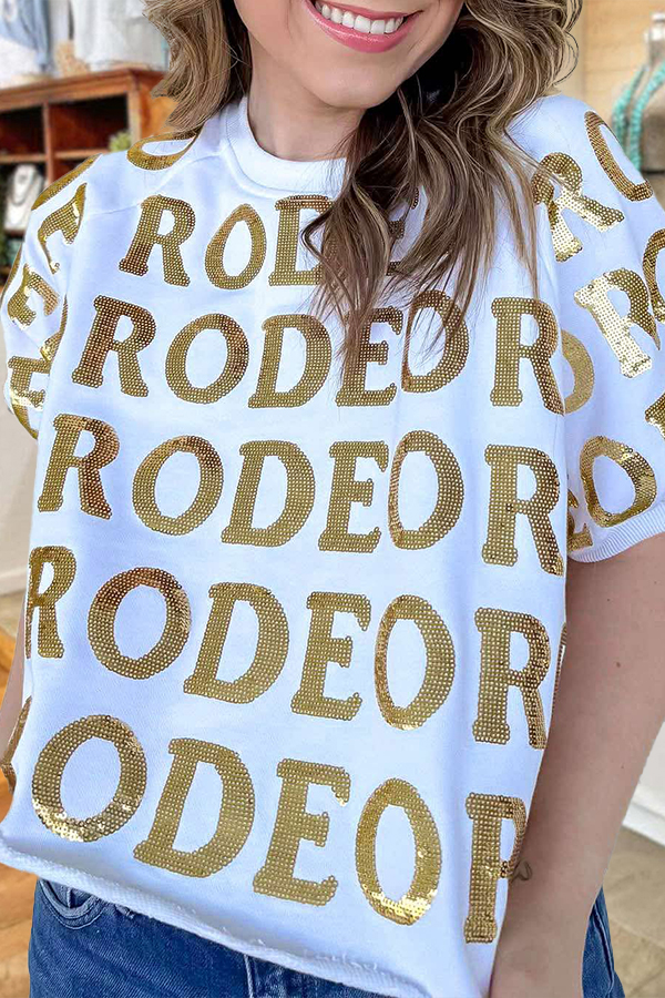Rodeo Scattered Gold Top