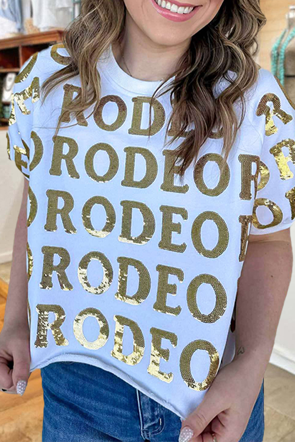 Rodeo Scattered Gold Top