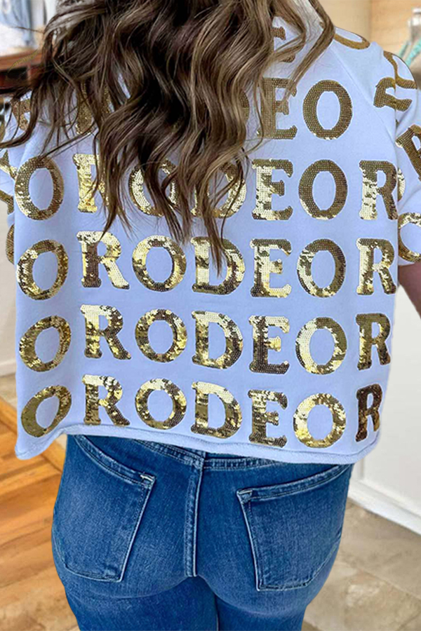 Rodeo Scattered Gold Top