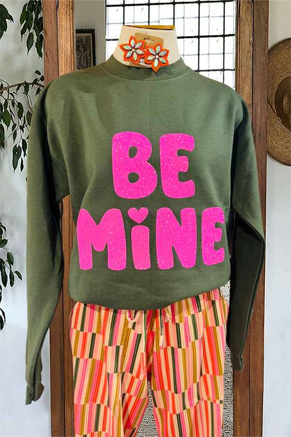 Valentine's Day Be Mine Sweatshirt