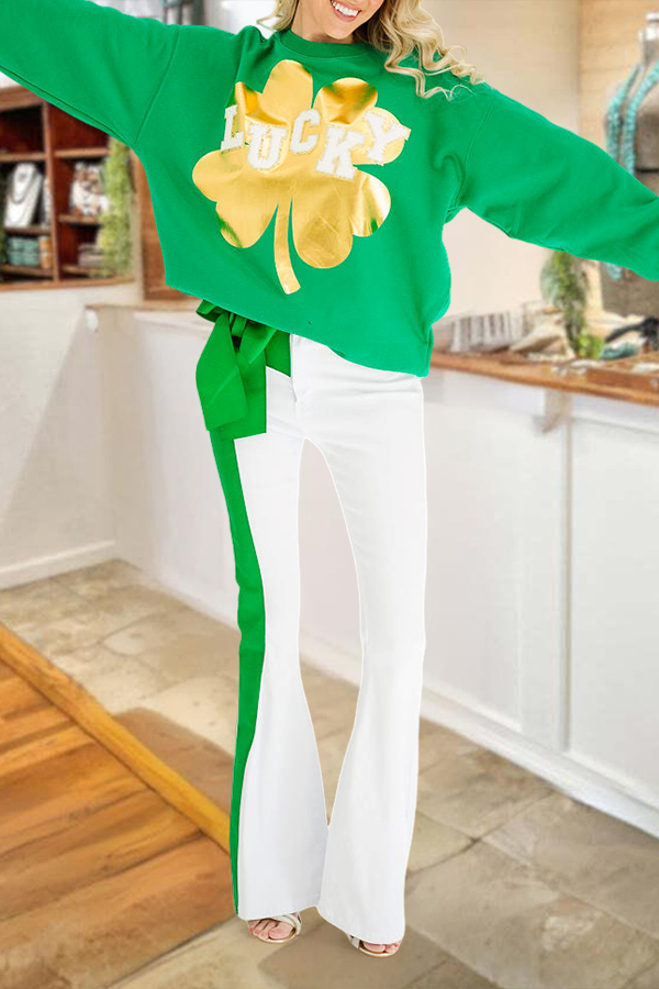 St. Patrick's Day Lucky Sparkle Sweatshirt
