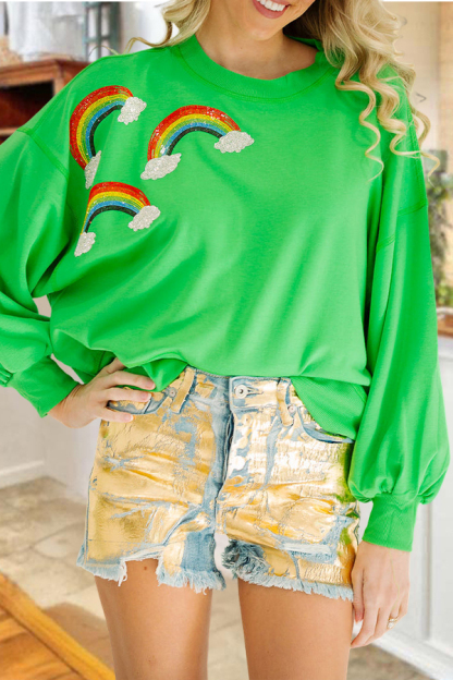 St. Patrick's Day Rainbow Sweatshirt