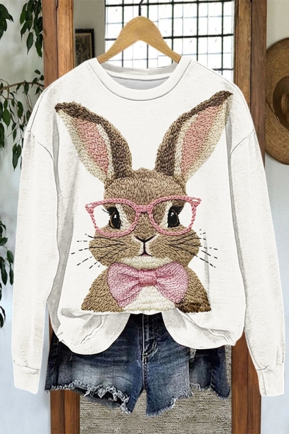 Cute Easter Bunny Sweatshirt