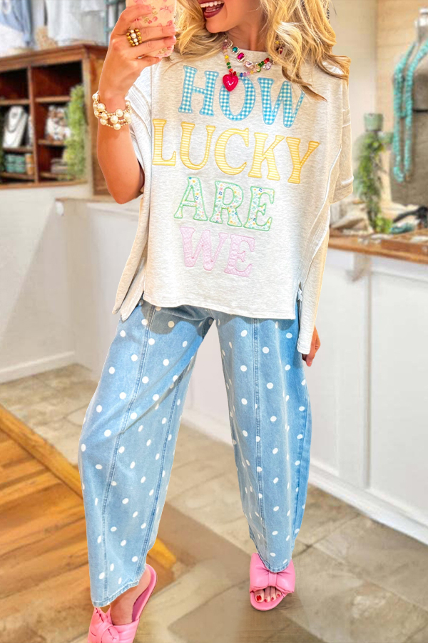 St. Patrick's Day How Lucky Are We T-Shirt