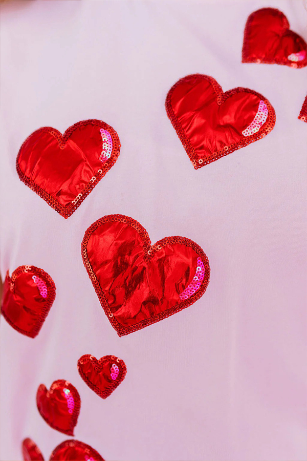 Valentine's Day Red Heart T-Shirt
