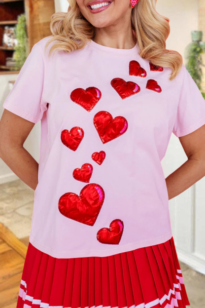 Valentine's Day Red Heart T-Shirt