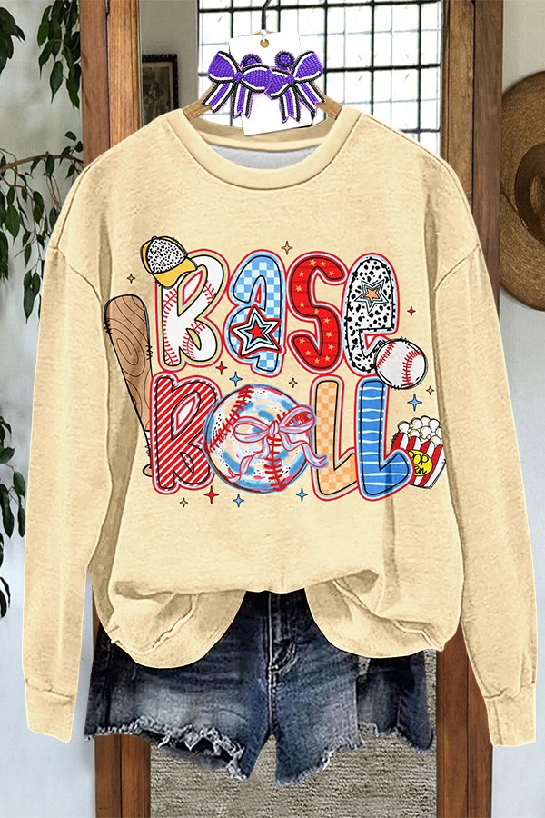 Baseball Season Sweatshirt