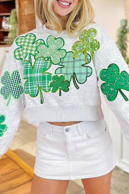 St. Patrick's Day Shamrock Sweatshirt