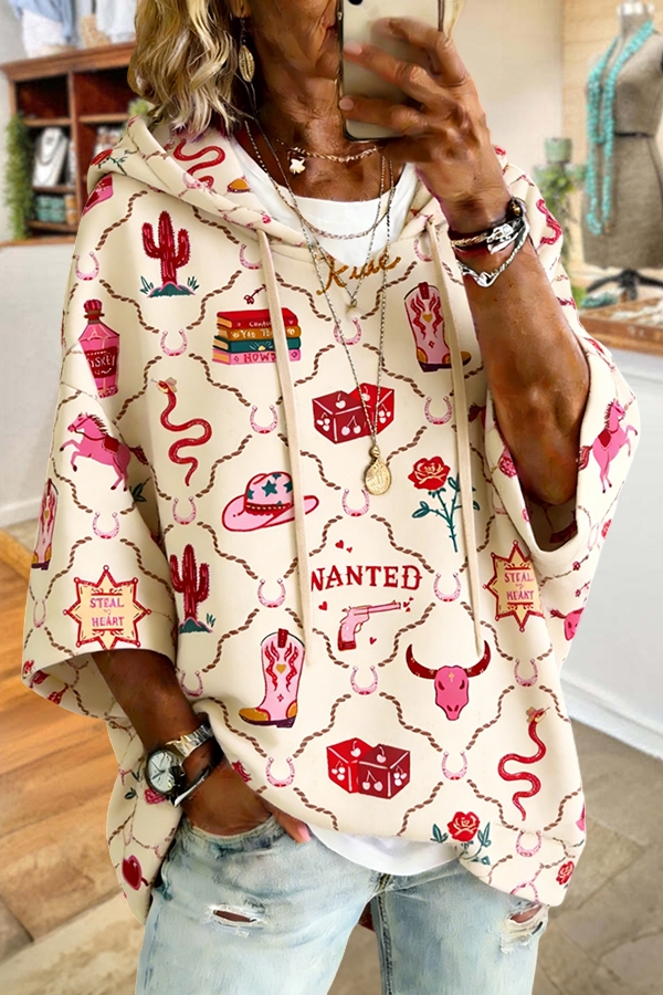 Cute Cowgirl Boots Hoodie