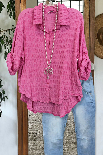 Elegant Pleated Shirt