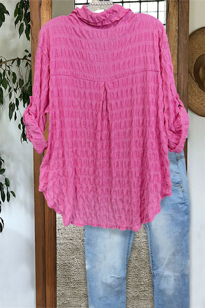 Elegant Pleated Shirt