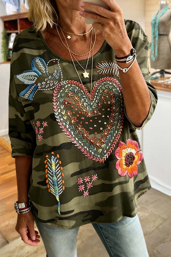 Love Bird Flower Top