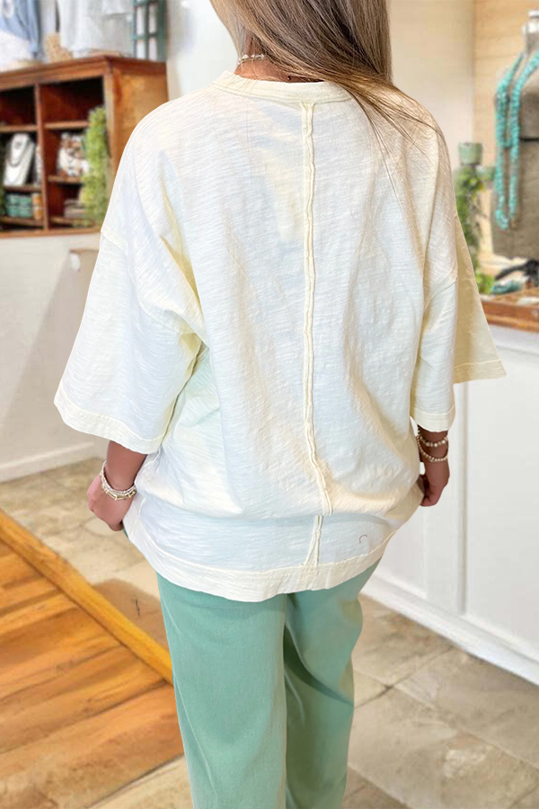 Cream Colored Duck T-Shirt