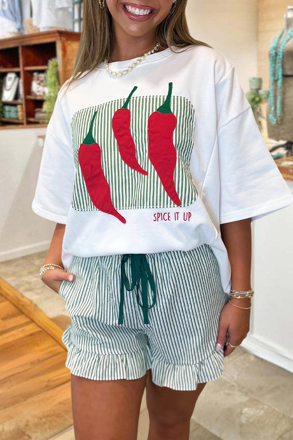Cinco de Mayo Chili Pepper T-shirt