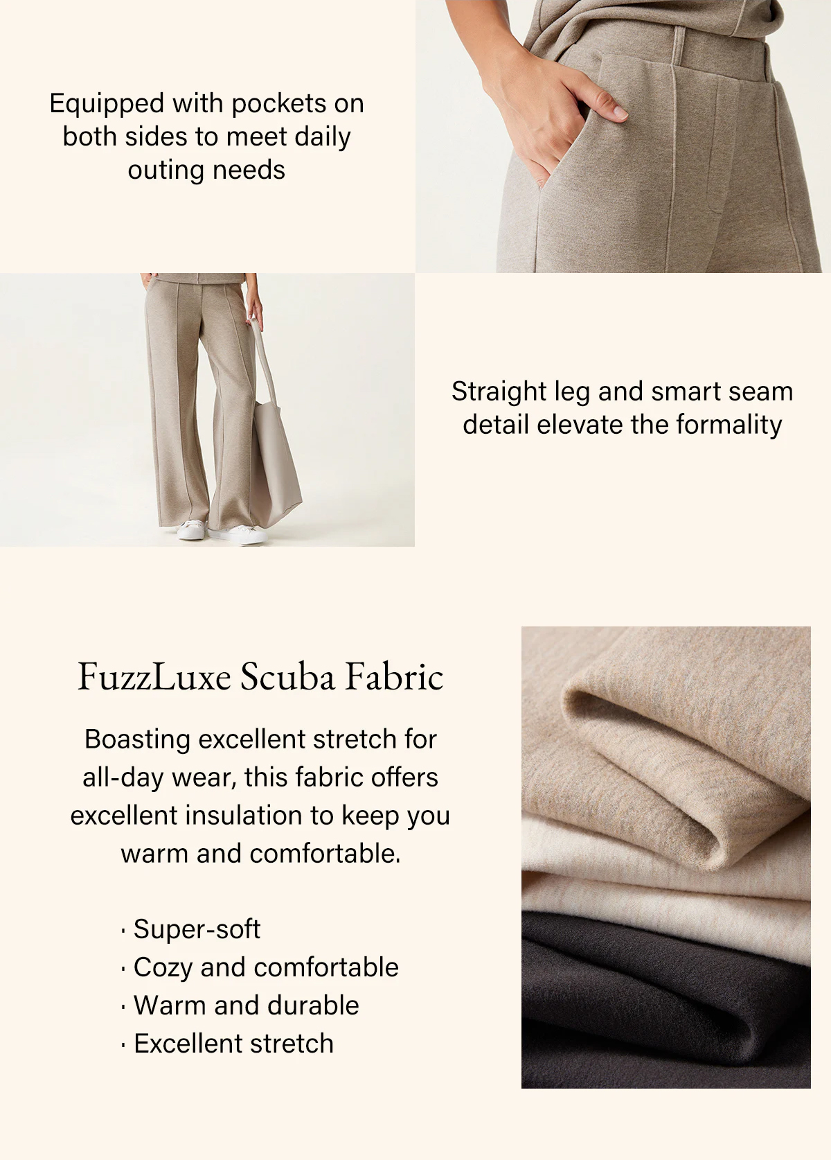 Slimming High-Waisted Butt Lift Straight Leg Pant