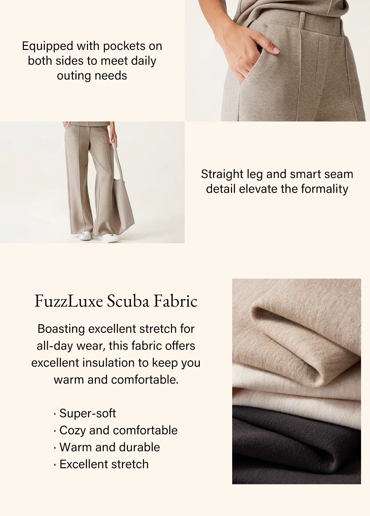 Slimming High-Waisted Butt Lift Straight Leg Pant