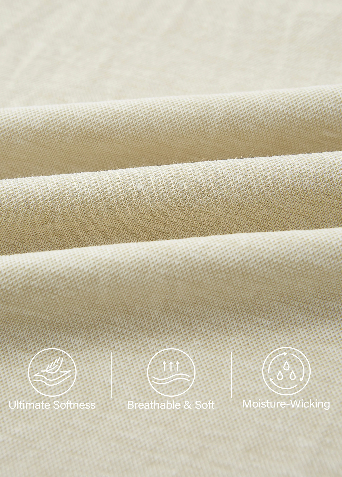 Slimming Wrinkle-Resistant Cotton-Linen Mid Rise Straight