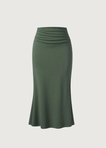 Butt Lift High-Waist Mermaid Maxi Skirt