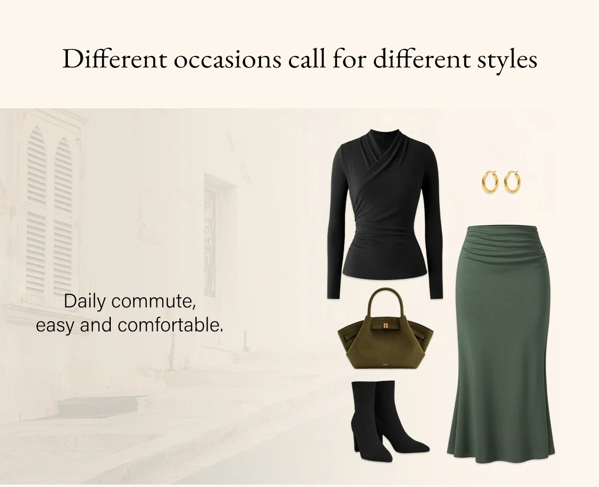 Butt Lift High-Waist Mermaid Maxi Skirt