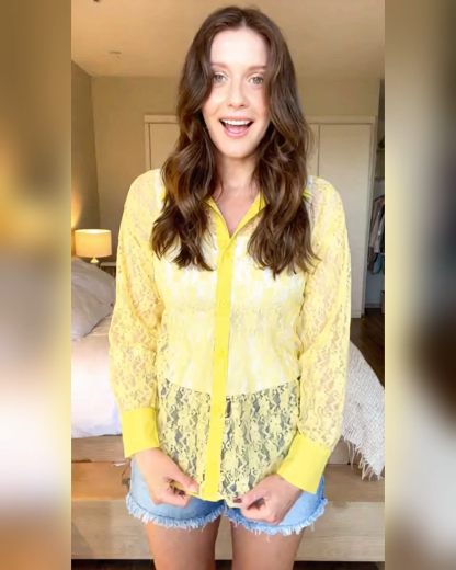 Cute Lace Shirt