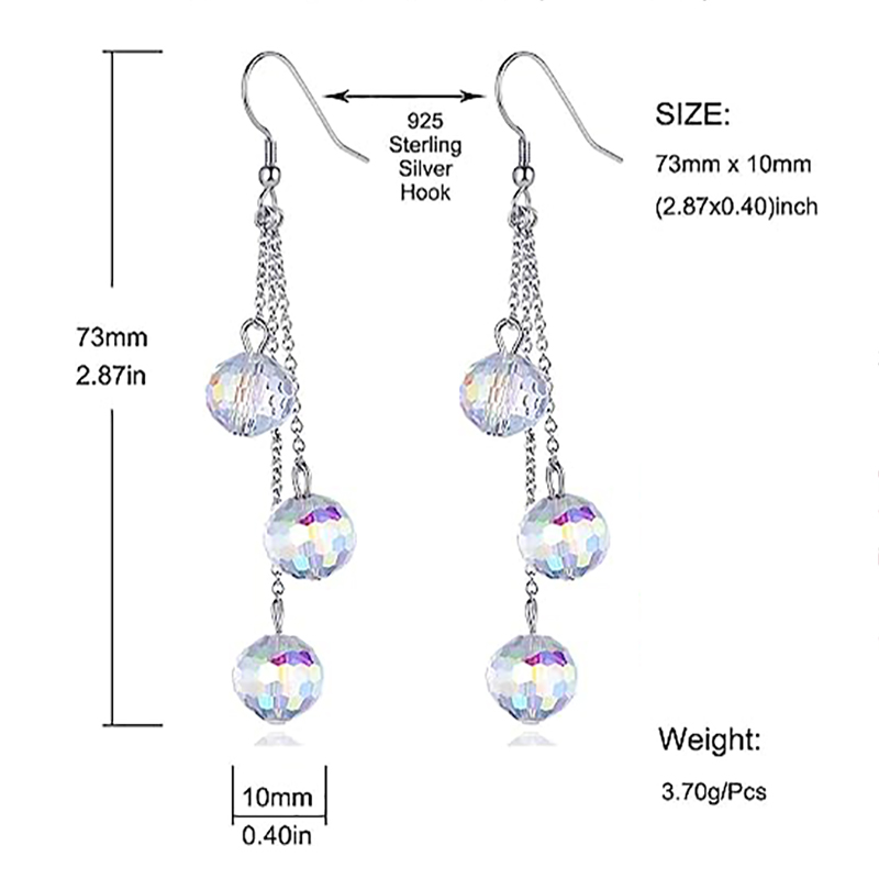 Sparkly Disco Party Earrings