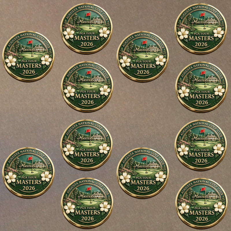 ⛳ Last Day 60% Off – 2026 Masters Tournament 3D Commemorative Coin