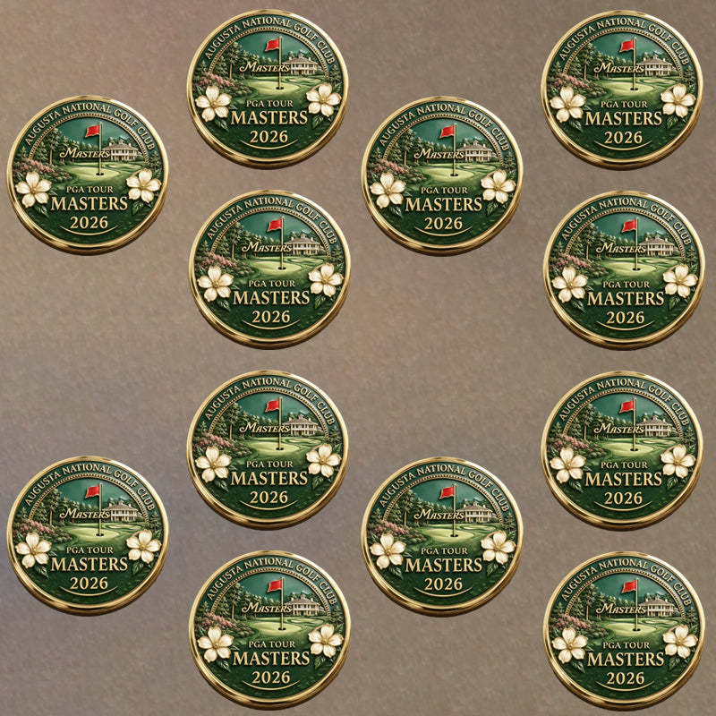 ⛳ Last Day 60% Off – 2026 Masters Tournament 3D Commemorative Coin