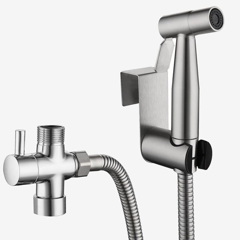 Exclusive Offer💥Toilet Shattaf Adapter Hose Bidet Sprayer Stainless S