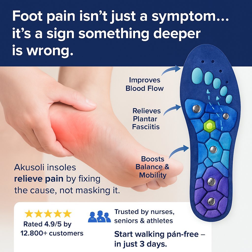 🏆#1 Best Seller ⏰LAST DAY 49% OFF 💎Magnetic Massage  Insoles