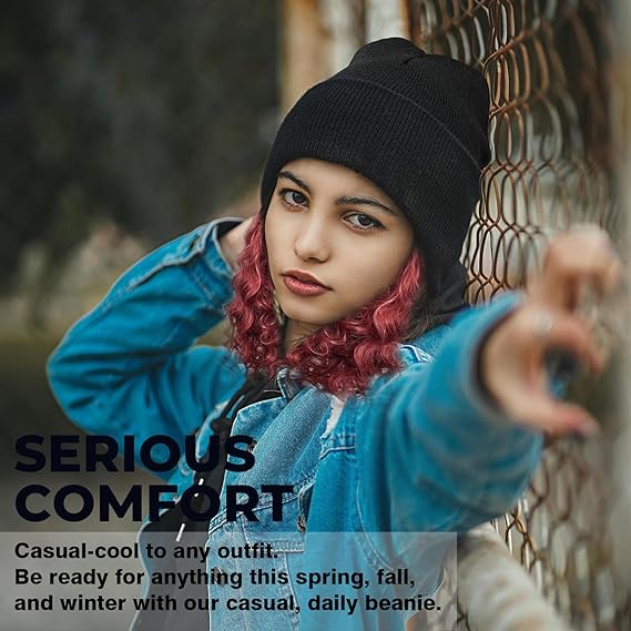 ❄️Winter Discount Frenzy Promotion-49% OFF-🧢Satin Lined Winter Beanie Hats