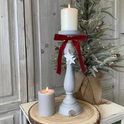 🎀Christmas Tree Decoration Burgundy Velvet Bows🎅🎄