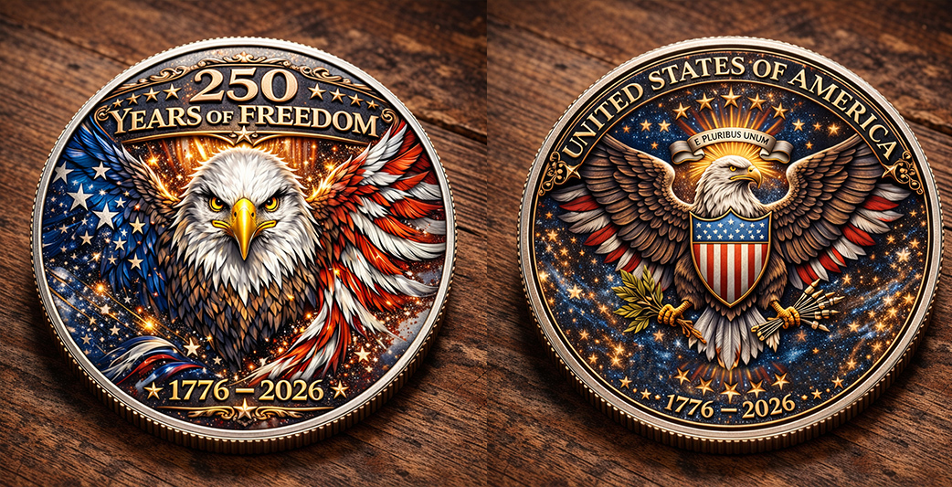 🏆Flash Sale 60% OFF - U.S 250th Anniversary Freedom Coin