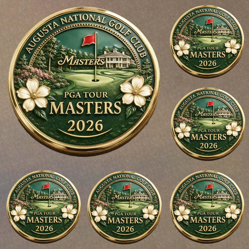 ⛳ Last Day 60% Off – 2026 Masters Tournament 3D Commemorative Coin