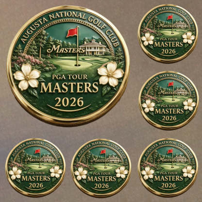 ⛳ Last Day 60% Off – 2026 Masters Tournament 3D Commemorative Coin