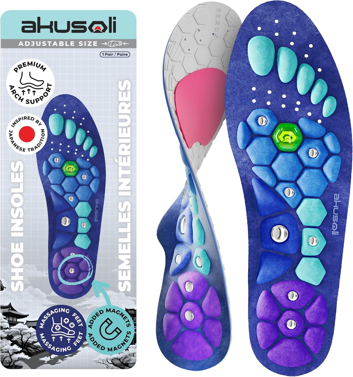 🏆#1 Best Seller ⏰LAST DAY 49% OFF 💎Magnetic Massage  Insoles