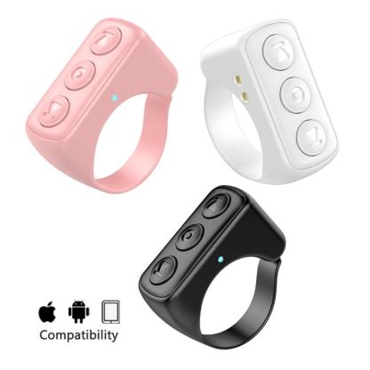 Xring Scrolling Ring Remote Control Scroller Page Turner,Bluetooth Selfie & Video Recording Remote,Music Control for iPhone,iPad,Android,Gymhack