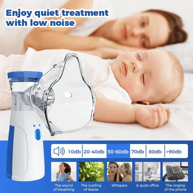 Portable Smart Humidifier with Auto-Cleaning & Dual Modes