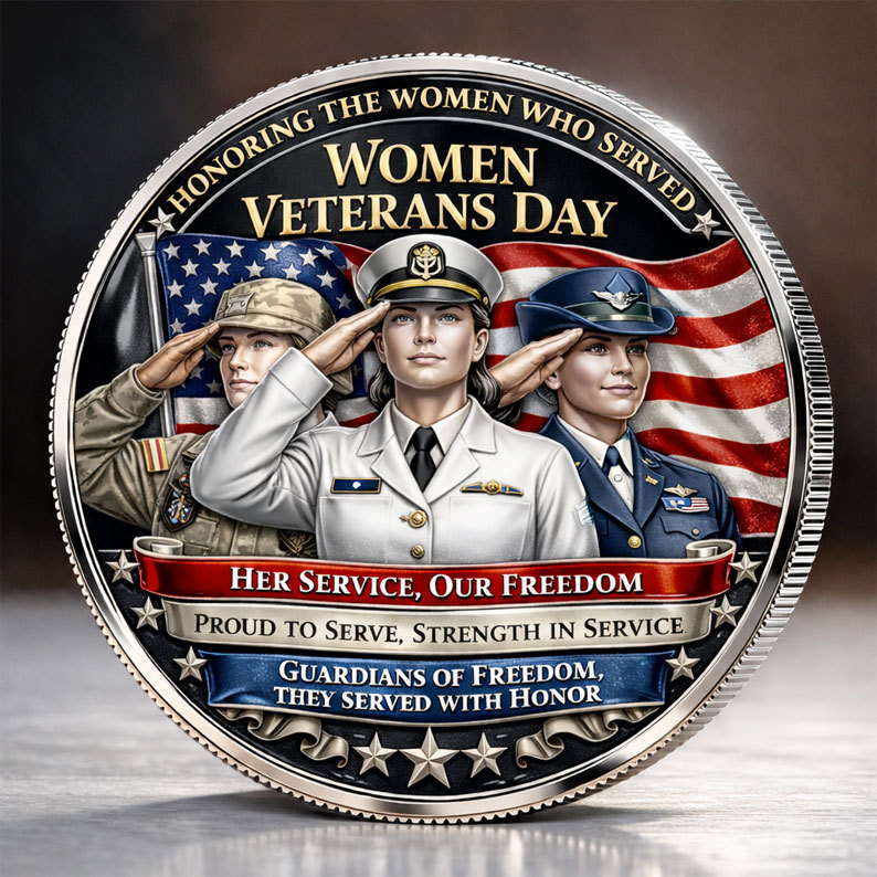 Women Veterans Day Commemorative Coin