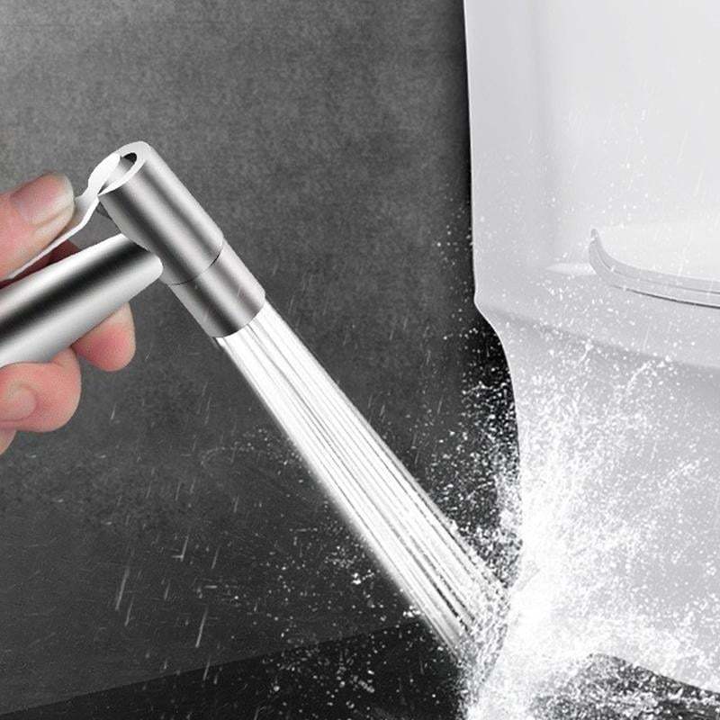 Exclusive Offer💥Toilet Shattaf Adapter Hose Bidet Sprayer Stainless Steel Handheld Shower Head dealsforyoudays