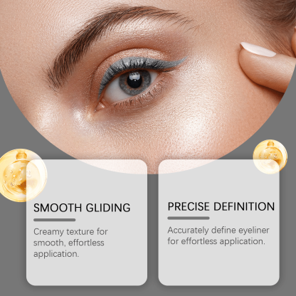 🌟 [24H Lock]1440-Minute Smudge-Proof Eyeliner| Precision Define, All-Day Stay, Transfer-Resistant Makeup Duo 🌟