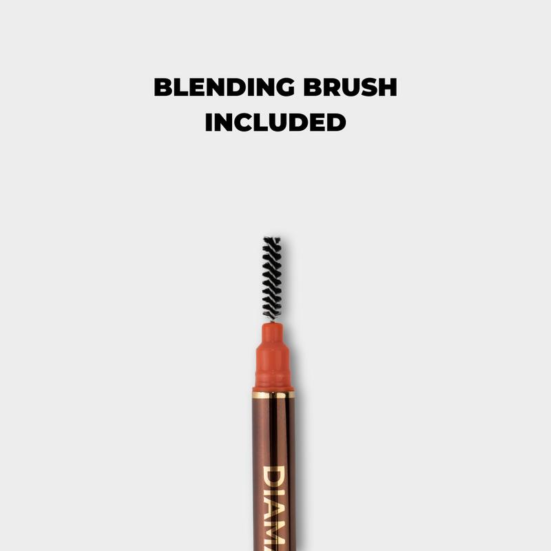 2 Tip UltraFine Pen - For Beard & Eyebrows - Water Resistant, Natural Look, Easy to Use, Long Lasting - Beard Pencil Filler, Eyebrow Pencil Filler - Beard Pen, Brow Pen - DIAMALFI